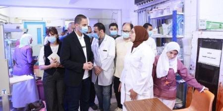 نائب وزير الصحة يجري جولة مفاجئة بمستشفيات بسيون ويُوجه برفع الكفاءة وتوفير الأدوية فوراً - بلس 48