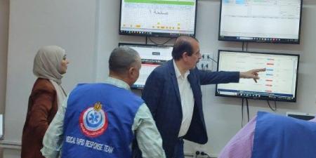نائب وزير الصحة يتفقد منشآت الفيوم ويوجه بتحسين الخدمات ومحاسبة المقصرين - بلس 48