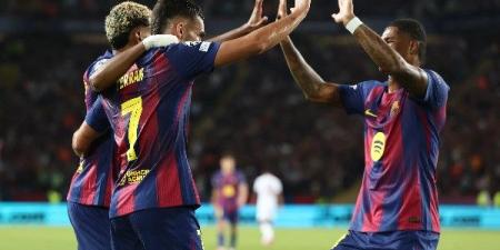 استمرار غياب رافينيا.. تشكيل برشلونة الرسمي أمام أولمبياكوس في دوري أبطال أوروبا - بلس 48