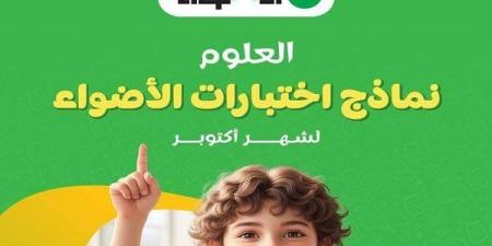 مراجعات
      نهائية..
      5
      نماذج
      من
      العلوم
      لن
      يخرج
      عن
      شهر
      أكتوبر
      سادسة
      ابتدائي - بلس 48
