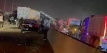 المرور
      تنشر
      خدمات
      بمحيط
      حادث
      تصادم
      طريق
      السويس
      الصحراوى - بلس 48