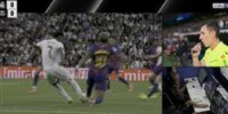 تقنية
      الفيديو
      تشعل
      الكلاسيكو:
      إلغاء
      ركلة
      جزاء
      وهدف
      لريال
      مدريد - بلس 48