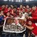 لقطة اليوم.. لاعبو منتخب مصر يحتفلون بالفوز على كوريا بصورة طارق محروس - بلس 48
