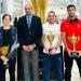وزارة الشباب والرياضة تستقبل بعثة منتخب مصر لتنس الطاولة - بلس 48
