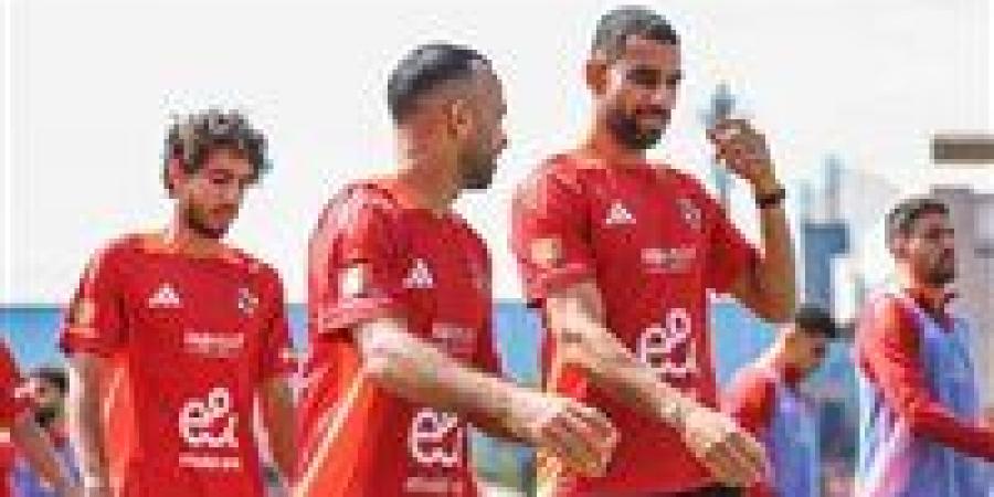 الأهلي يختتم استعداده قبل السفر إلى السعودية لمواجهة الزمالك فى السوبر - بلس 48