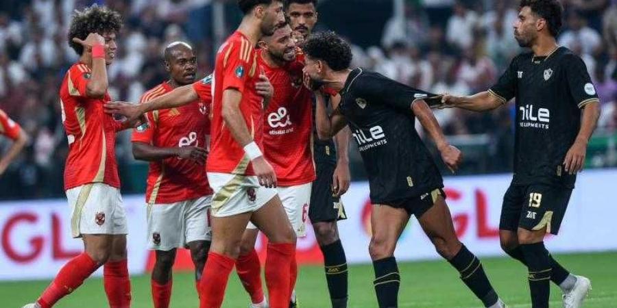 عاجل | بأقدام وسام أبو علي.. الأهلي يتفوق على الزمالك بالشوط الأول في السوبر الإفريقي - بلس 48