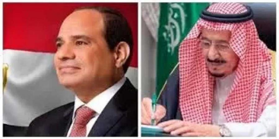 خادم الحرمين الشريفين وولي العهد يهنئان الرئيس السيسي بمناسبة ذكرى يوم العبور - بلس 48