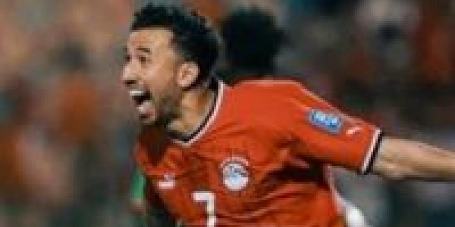 هدف أول محمود تريزيجيه يتقدم لمنتخب مصر أمام موريتانيا - بلس 48