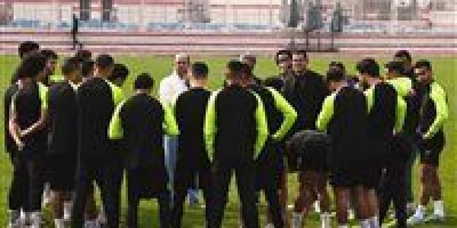 تعرف على تشكيل الزمالك لمباراة إيسترن الودية - بلس 48