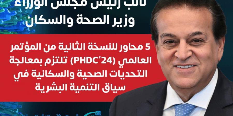 خالد عبدالغفار: 5 محاور للنسخة الثانية من المؤتمر العالمي "PHDC'24" - بلس 48