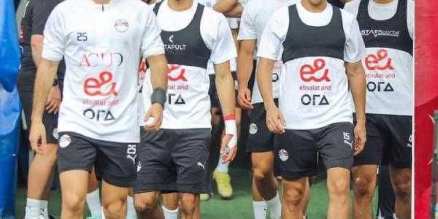 منتخب مصر ينهي تدريباته استعداداً لمواجهة موريتانيا غداً |صور - بلس 48