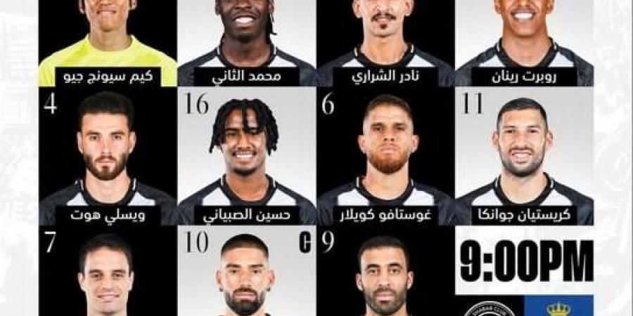 التشكيل الرسمي لمباراة الشباب والنصر في دوري روشن السعودي - بلس 48