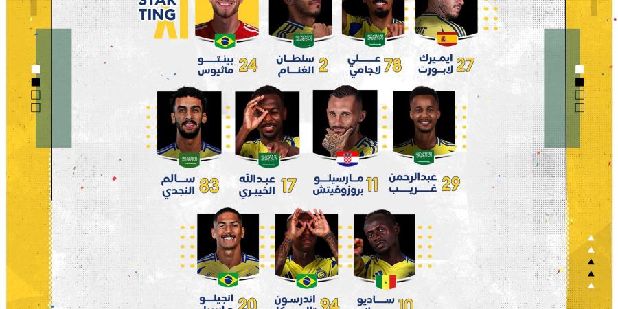 غياب كريستيانو رونالدو.. التشكيل الرسمي لمباراة النصر والسد في دوري أبطال آسيا للنخبة - بلس 48