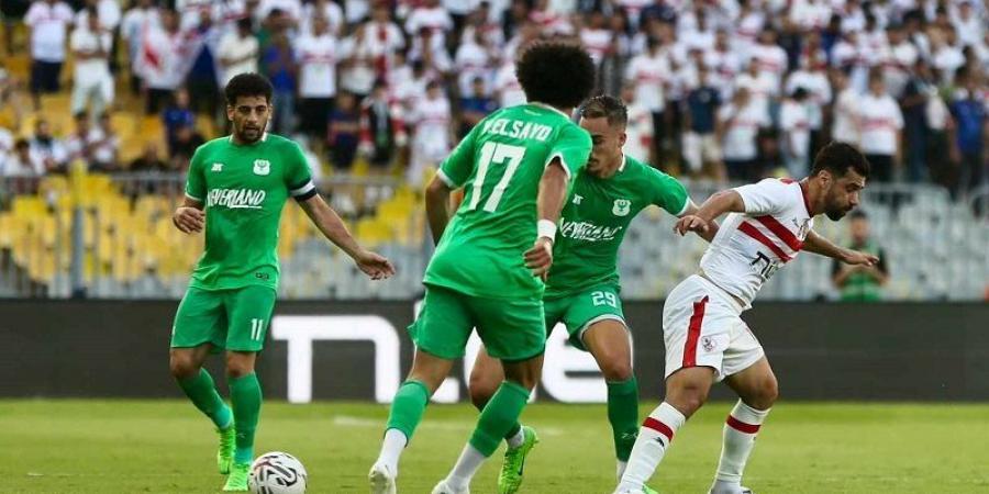 مشاهدة مباراة الزمالك والمصري بث مباشر في الكونفيدرالية اليوم - بلس 48