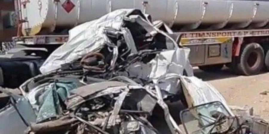 حبس سائق حادث الطريق الإقليمي بالمنوفية 4 أيام.. وزيرة التضامن تزور أسر الضحايا - بلس 48