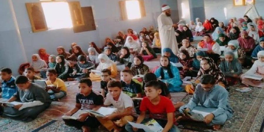 استمرار فعاليات البرنامج الصيفي للأطفال بالمساجد الكبرى في الفيوم - بلس 48