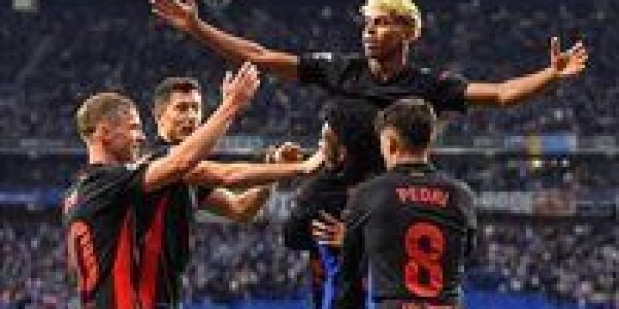 تشكيل برشلونة الرسمي ضد فيسيل كوبي الياني ودياً - بلس 48