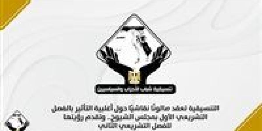 التنسيقية تعقد صالونًا نقاشيًا حول أغلبية التأثير بالفصل التشريعي الأول بمجلس الشيوخ.. وتقدم رؤيتها للفصل التشريعي الثاني - بلس 48