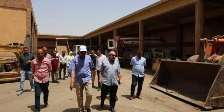 محافظ المنيا يشدد: لا تهاون في صيانة معدات ملوى.. لجنة عاجلة لبحث أوجه القصور - بلس 48