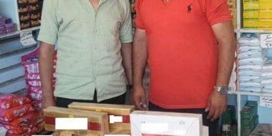 ضبط 500 علبة سجائر أجنبية مهربة مجهولة المصدر في حملة ببورسعيد - بلس 48