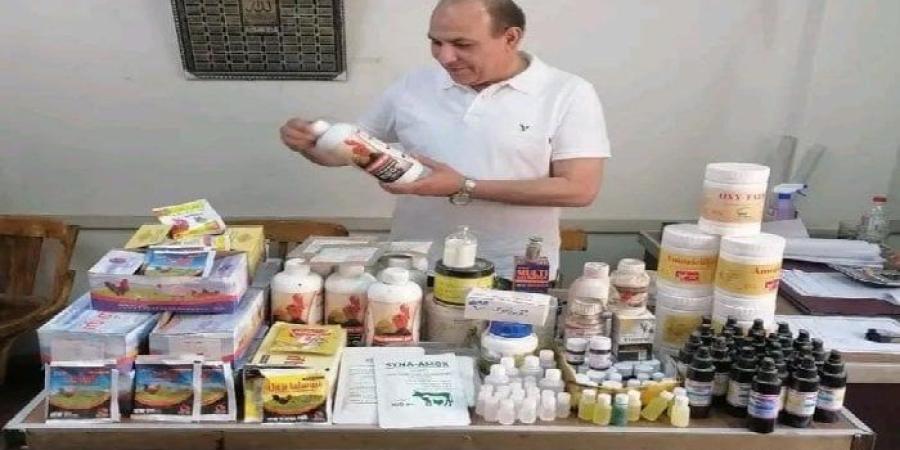 بيطرى الشرقية يضبط 547 عبوة دواء مخالفة فى حملات تفتيشية - بلس 48