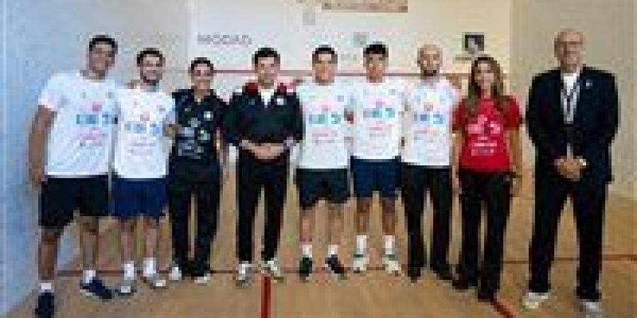 منتخب الناشئين يفوز على أمريكا ويحصد لقب الفرق ببطولة العالم للاسكواش - بلس 48