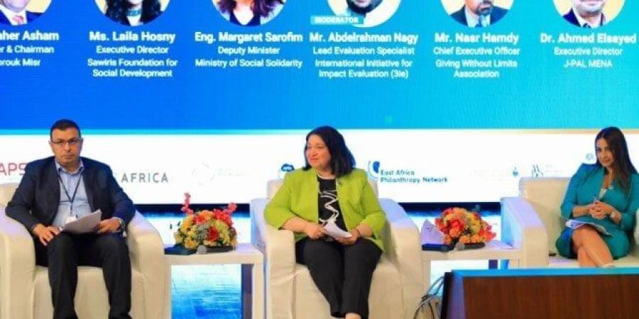 نائبة وزيرة التضامن تشارك في جلسة نقاشية حول «تحقيق المزيد بموارد أقل.. دروس من نموذج باب أمل» - بلس 48