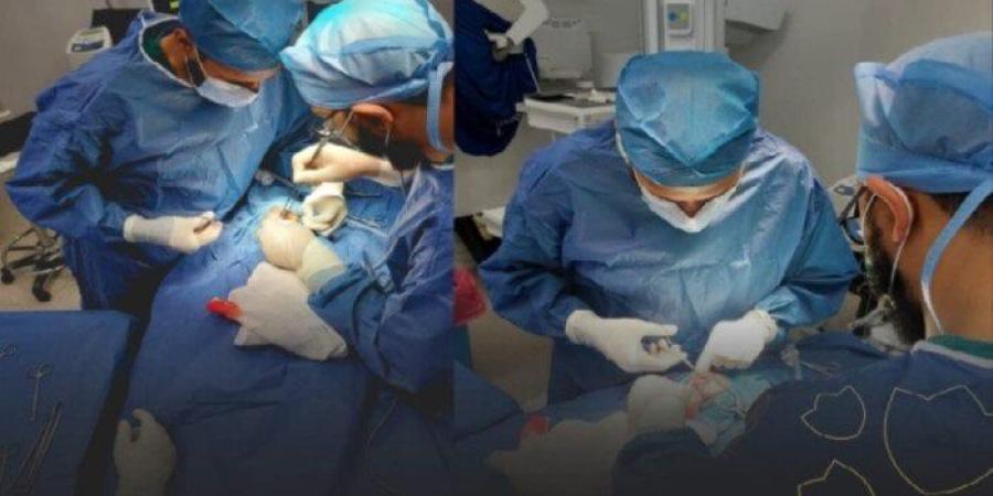 جراحة نادرة تنقذ حياة طفل عمره يوم في السويس - بلس 48