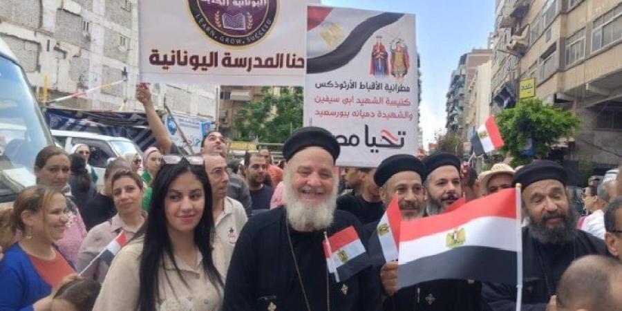 مدارس مطرانية بورسعيد يدلون بأصواتهم الانتخابية - بلس 48