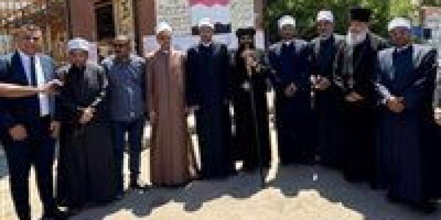 انتخابات الشيوخ تجمع وفد من الأزهر والكنيسة والأوقاف بالغردقة - بلس 48