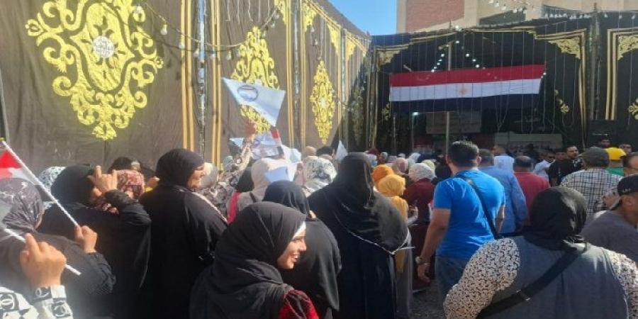 إقبال كثيف من الناخبين على لجان انتخابات مجلس الشيوخ بالإسكندرية - بلس 48