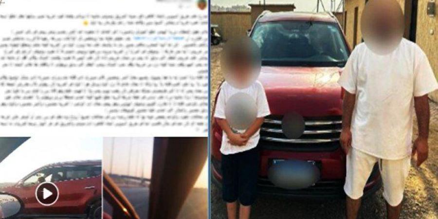 «بيعلم ابنه السواقة».. القبض على شخص وطفل عرضا حياة المواطنين للخطر بالقاهرة - بلس 48
