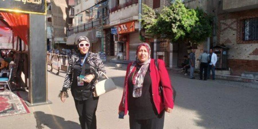 رئيس فرع المجلس القومي للمرأة بالقليوبية تتابع انتخابات الشيوخ - بلس 48