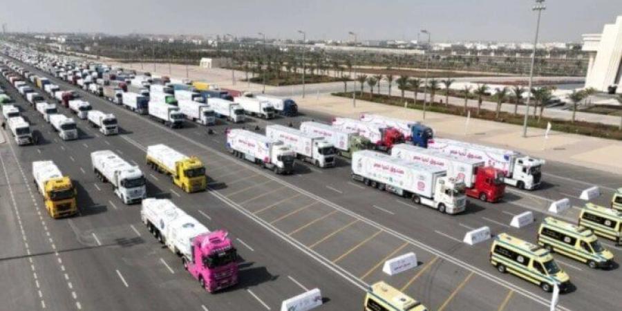 «القاهرة الإخبارية»: 20 ألف طن مساعدات إنسانية مصرية تم إدخالها إلى غزة منذ القافلة الأولى - بلس 48