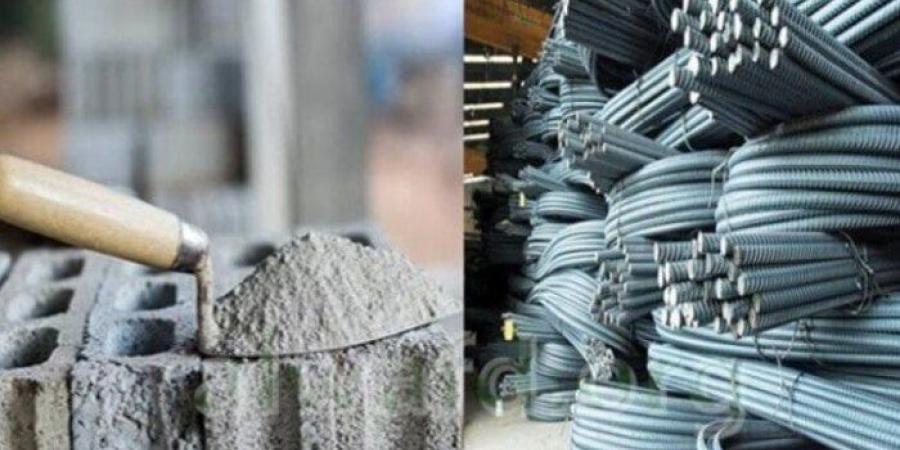 أسعار الحديد والأسمنت اليوم الخميس 7 أغسطس 2025 - بلس 48