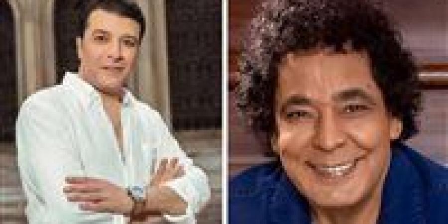 مصطفى كامل: محمد منير بصحة جيدة وتحدثنا معا في أوضاع الفن - بلس 48