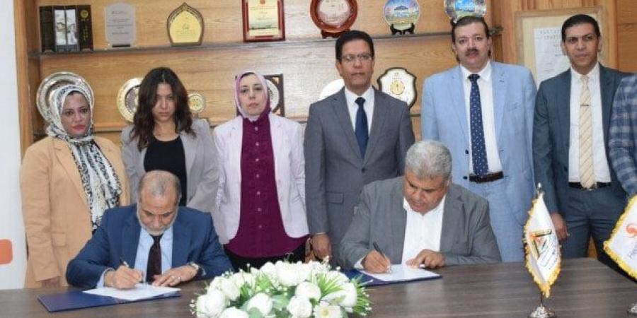 توقيع بروتوكول تعاون بين كلية الحاسبات والذكاء الاصطناعى بجامعة بنها وشركة هيلث انسايتس - بلس 48