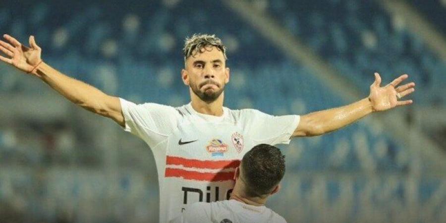 ناصر ماهر يتوج بجائزة الأفضل في مباراة الزمالك وسيراميكا كليوباترا - بلس 48