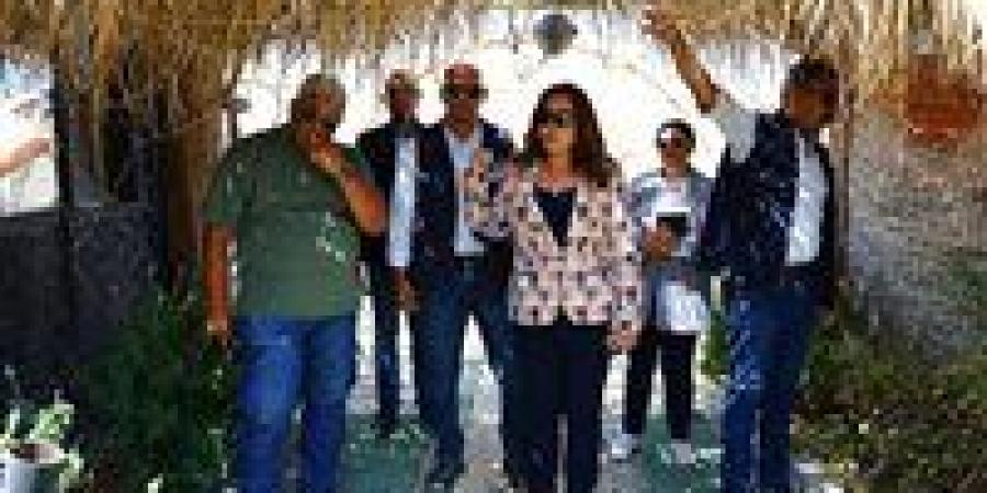 وزيرة التنمية المحلية والقائم بأعمال وزير البيئة تتابع سير العمل في محميتي وادى دجلة وقبة الحسنة - بلس 48