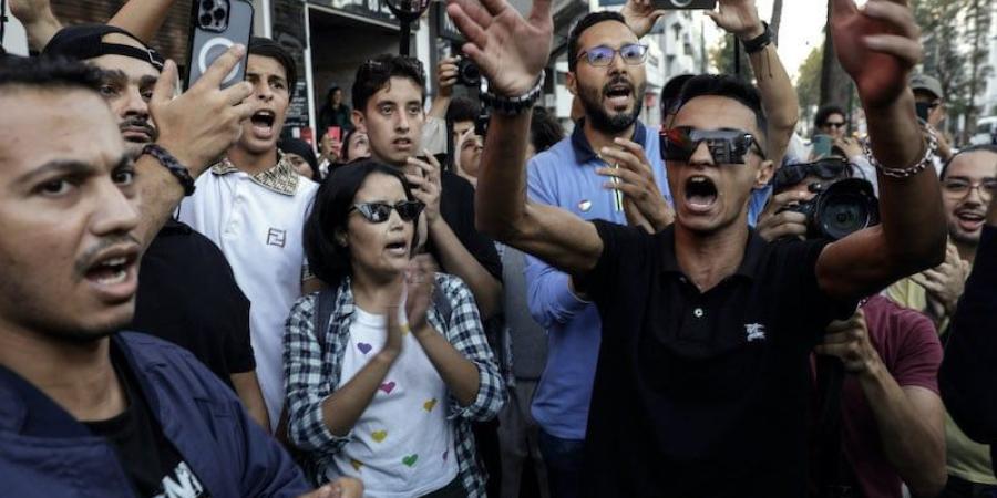 احتجاجات
      "جيل
      زد"
      في
      مدن
      مغربية
      تبلغ
      اليوم
      السادس
      دون
      عنف - بلس 48