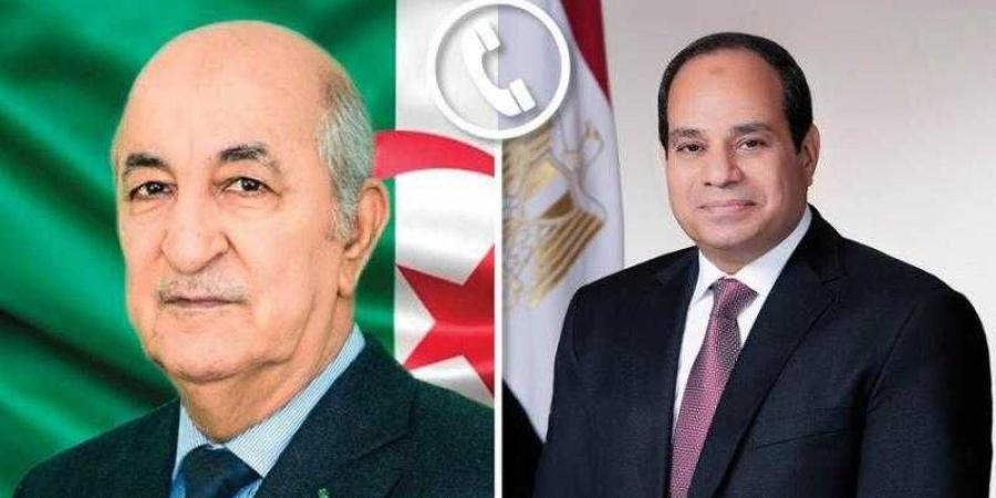 الرئيس
      السيسي
      يجري
      اتصالًا
      هاتفيًا
      مع
      نظيره
      الجزائري|
      تفاصيل - بلس 48