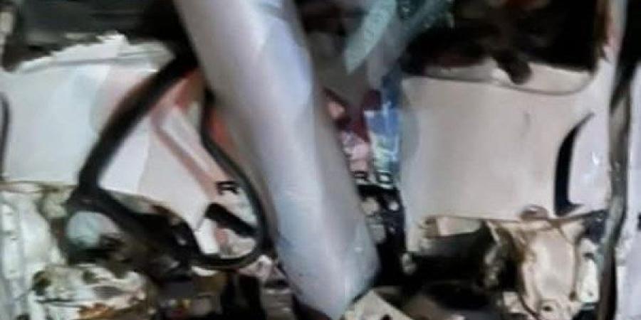 « الزفة دخلت في العامود » .. إصابة 4 أشخاص في حادث مروري بالسويس - بلس 48
