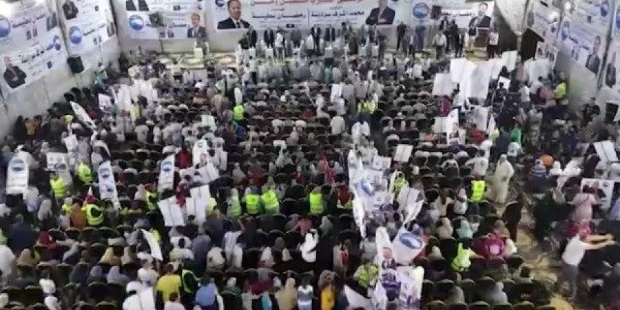 حزب «مستقبل وطن» يواصل مؤتمراته الجماهيرية لدعم مرشحيه والقائمة الوطنية فى انتخابات مجلس النواب - بلس 48