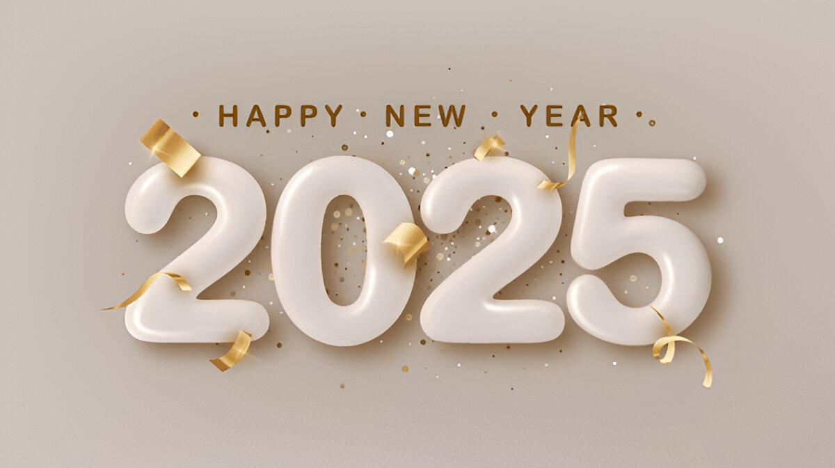 أجمل خلفيات وصور تهنئة رأس السنة 2025 Happy New Year للمعايدة مع الأهل والأصدقاء