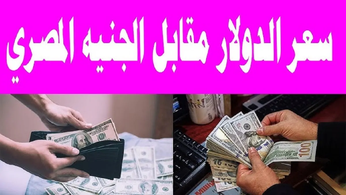 “في بداية التعاملات” .. سعر الدولار اليوم مقابل الجنيه المصري في كافة البنوك للشراء و للبيع