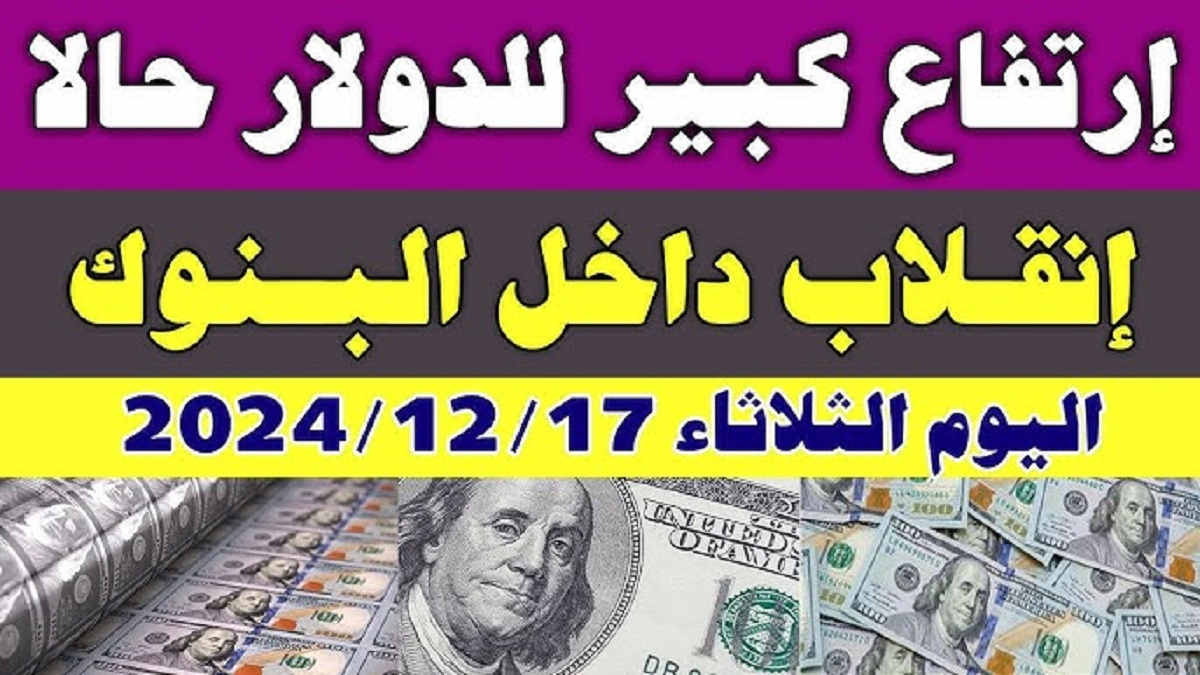 “بعد ما وصل للـ 50 جنيه” .. سعر الدولار مقابل الجنيه المصري اليوم الثلاثاء 17-12-2024 في جميع البنوك للشراء و للبيع