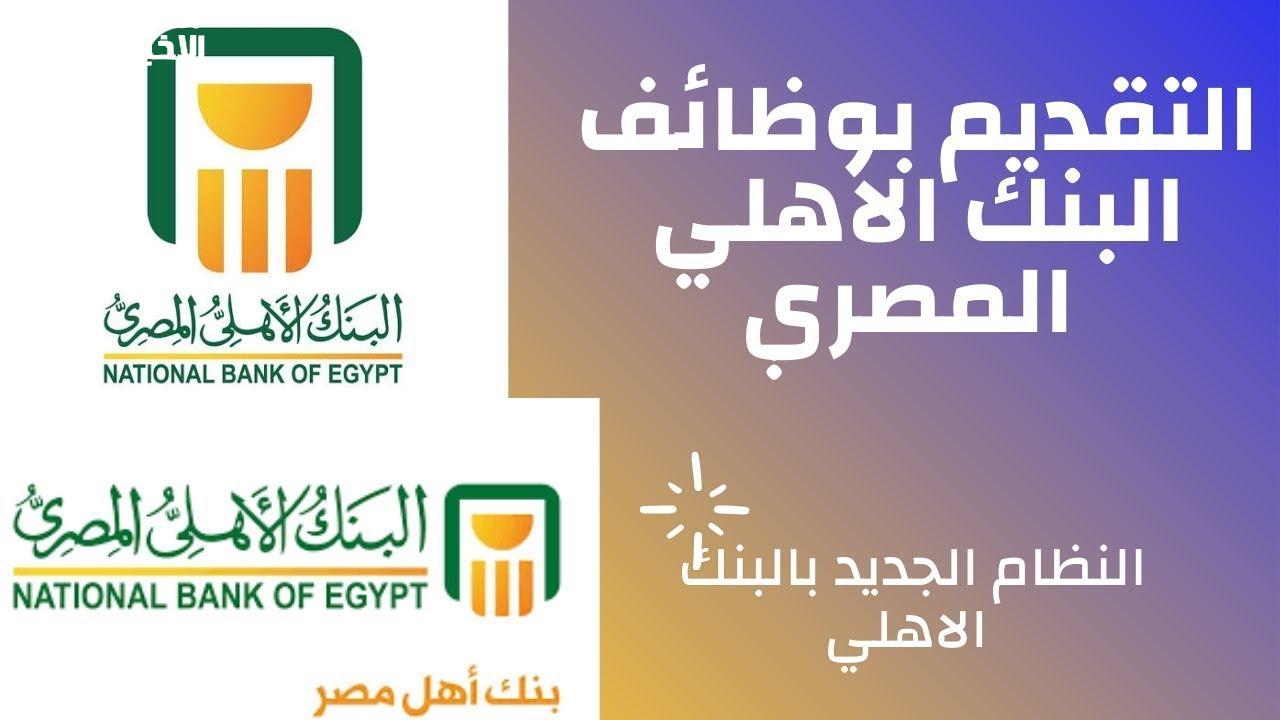 وظائف البنك الاهلي المصري 2025 لحديثي التخرج.. رابط التقديم والشروط المطلوبة