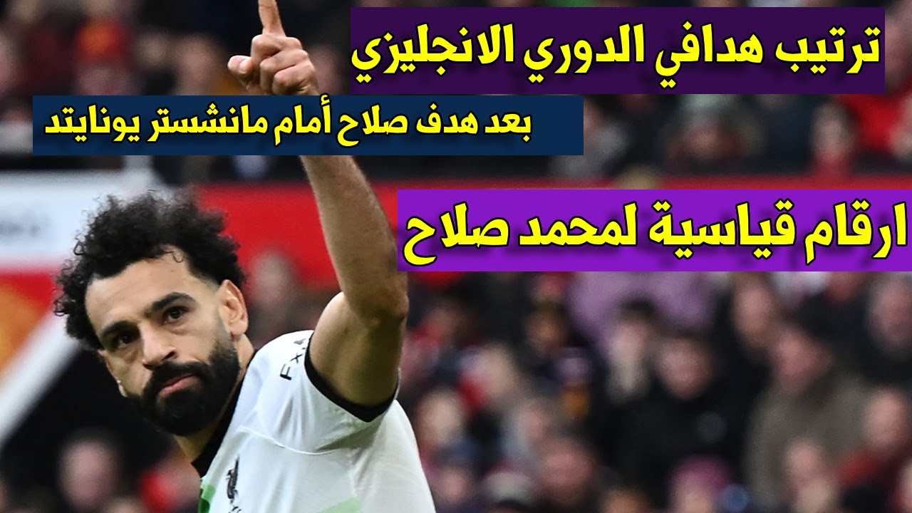 الصدارة للفرعون المصري” محمد صلاح ترتيب هدافي الدوري الانجليزي بعد انتهاء الجولة الـ 17 وثنائية امام توتنهام