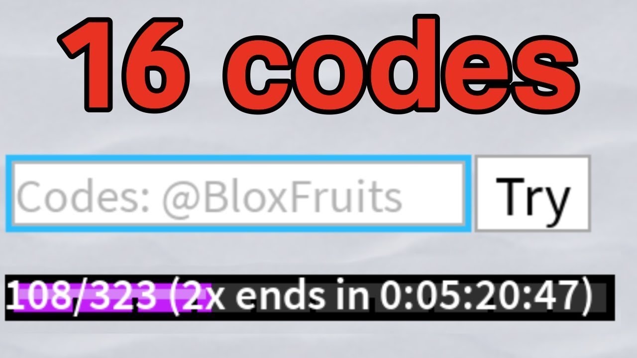 ‎اكواد بلوكس فروت Blox Fruits محدثة لشهر ديسمبر 2024 واحصل علي المكافآت الرائعة