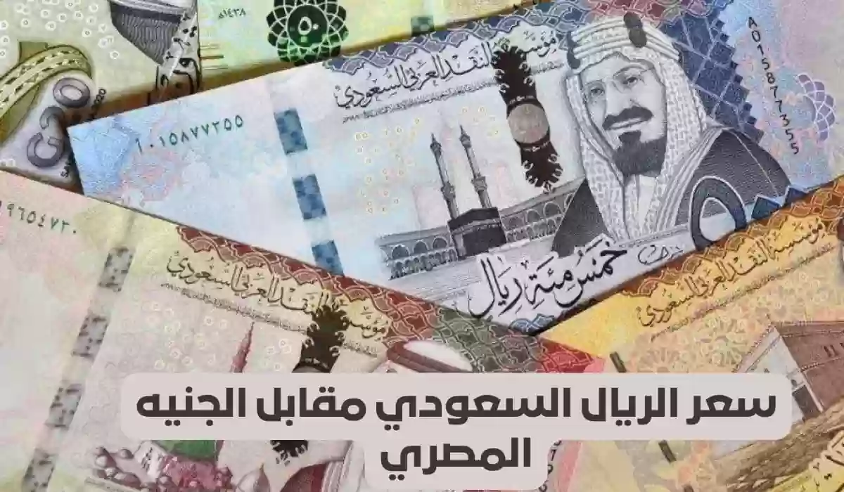 سعر الريال السعودى مقابل الجنيه المصري اليوم الاثنين 6 يناير 2025 في كل البنوك